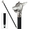 image:imageDesign Toscano Hardwood Walking StickHowling Werewolf