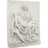 image:imageDesign Toscano EU4992 Pieta Sculptural Wall Frieze Antique Stone 26H x 21W