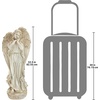 image:imageDesign Toscano Constances Conscience Angel IndoorOutdoor Religious Garden Statue 13 Inches Wide 10 Inches Deep 32 Inches High Handcast Polyresin Antique Stone FinishContances Conscience