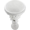 image:imageDesign Toscano Les Filles Joyeuses Dancing Maidens Pedestal Column Plant Stand with Urn 36 Inch Tall Cast Stone Resin Antique Stone Finish