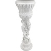 image:imageDesign Toscano Les Filles Joyeuses Dancing Maidens Pedestal Column Plant Stand with Urn 36 Inch Tall Cast Stone Resin Antique Stone Finish