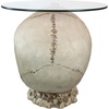 image:imageDesign Toscano Lost Souls Gothic Skull GlassTopped Table Bone