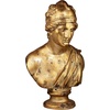 image:imageDesign Toscano Nubian Kandake Sculptural Bust SingleMars God of War