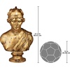 image:imageDesign Toscano Nubian Kandake Sculptural Bust SingleMars God of War