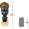 image:imageDesign Toscano Nubian Kandake Sculptural Bust SingleSet of 2