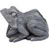 image:imageDesign Toscano QM7512081 Garden Frog Decorative Object Grey Stone