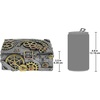 image:imageDesign Toscano Steampunk Cog and Turbine Gearbox Single Pewter Twin