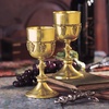 image:imageDesign Toscano TV8747 Grape Harvest Wine Goblet 7 Inch Faux Gold 8 fluid ouncesSet of 2