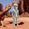 image:imageDesign Toscano The OutofthisWorld Alien Extra Terrestrial Statue Large