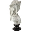image:imageDesign Toscano Veiled Maiden Indoor Bust Statue 9 Inch Wide 14 Inch Tall