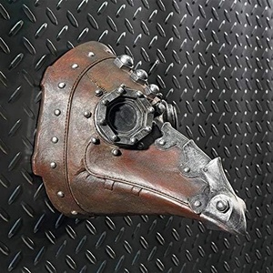 image:imageDesign Toscano Doctor of Death Steampunk Plague Sculptural MaskDoctor of Death Set of 2