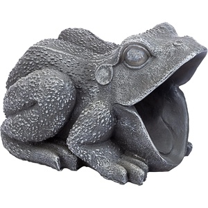 image:imageDesign Toscano QM7512081 Garden Frog Decorative Object Grey Stone
