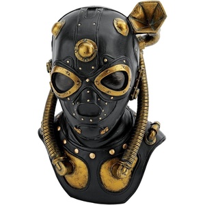 image:imageDesign Toscano Steampunk Apocalypse Gas Mask Statue