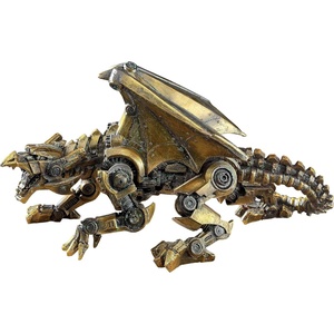 image:imageDesign Toscano Steampunk Gothic Gear Dragon Statue Bronze