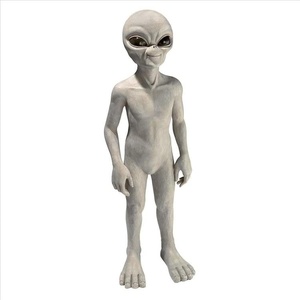 image:imageDesign Toscano The OutofthisWorld Alien Extra Terrestrial Statue Large