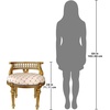 image:imageDesign Toscano Mademoiselle Cezannes French Slipper Chair