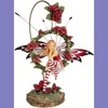 image:imageDesign Toscano QS232882 Radiant Rose Fairy Dangling Statue with Display Stand 9 Inch Polyresin Full ColorRadiant Rose