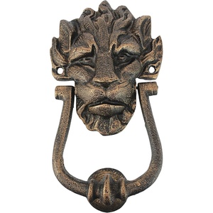 image:imageDesign Toscano SP24007 10 Downing Street Lion Authentic Foundry Door Knockerbronze