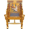 image:imageDesign Toscano King Tutankhamens Tomb Egyptian Throne Chair 41 Inch Gold