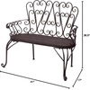 image:imageDesign Toscano ZJ12718 French Quarter Garden BenchFaux Bronze