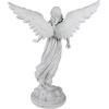 image:imageDesign Toscano Angel of Patience Statue Large 37 Inch Polyresin Antique StoneLarge  37 Inch