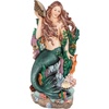 image:imageDesign Toscano Daydreaming Mermaid of Langeline Cove Coastal Decor Garden Statue 35 Inch Polyresin Antique StoneMelodys Cove