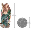 image:imageDesign Toscano Daydreaming Mermaid of Langeline Cove Coastal Decor Garden Statue 35 Inch Polyresin Antique StoneMelodys Cove
