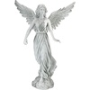 image:imageDesign Toscano Angel of Patience Statue Large 37 Inch Polyresin Antique StoneMedium  21 Inch
