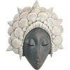 image:imageDesign Toscano Daydreaming Mermaid of Langeline Cove Coastal Decor Garden Statue 35 Inch Polyresin Antique StoneSeashell Maiden