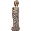 image:imageDesign Toscano Meditative Asian Decor Grand Temple IndoorOutdoor Garden Statue Large 40 inches tall Cast Stone Resin Dark Stone FinishBodh Gaya Buddha