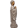 image:imageDesign Toscano Meditative Asian Decor Grand Temple IndoorOutdoor Garden Statue Large 40 inches tall Cast Stone Resin Dark Stone FinishBodh Gaya Buddha