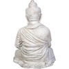 image:imageDesign Toscano Meditative Asian Decor Grand Temple IndoorOutdoor Garden Statue Large 40 inches tall Cast Stone Resin Dark Stone FinishTraditional Buddha