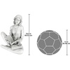 image:imageDesign Toscano Reflection Reader Garden Girl Statue