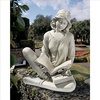 image:imageDesign Toscano Reflection Reader Garden Girl Statue