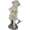 image:imageDesign Toscano Samuel Young Gardener SculptureRebecca Gardener Girl