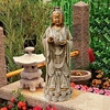 image:imageDesign Toscano Standing GuanYin Patroness Compassion Lotus Asian Decor IndoorOutdoor Garden Statue 25 inch Cast Stone Resin Faux Stone amp Metallic