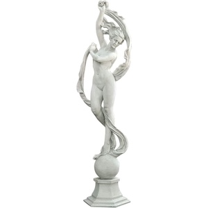image:imageDesign Toscano GuanYin Goddess of Compassion Asian Garden Statue 42 Inch Resin Antique Stone FinishGoddess Aurora