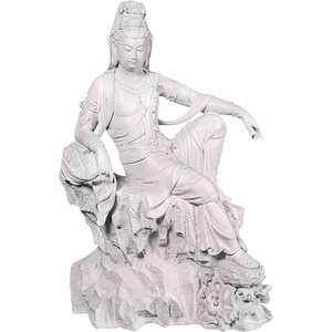 image:imageDesign Toscano GuanYin Goddess of Compassion Asian Garden Statue 42 Inch Resin Antique Stone FinishGoddess of Mercy