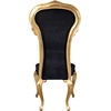 image:imageDesign Toscano Delacroix Ebony Velvet Gilded Side Chair Each