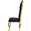 image:imageDesign Toscano Delacroix Ebony Velvet Gilded Side Chair Each