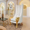 image:imageDesign Toscano Eros Golden Winged Contemporary Throne Chair