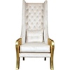 image:imageDesign Toscano Eros Golden Winged Contemporary Throne Chair